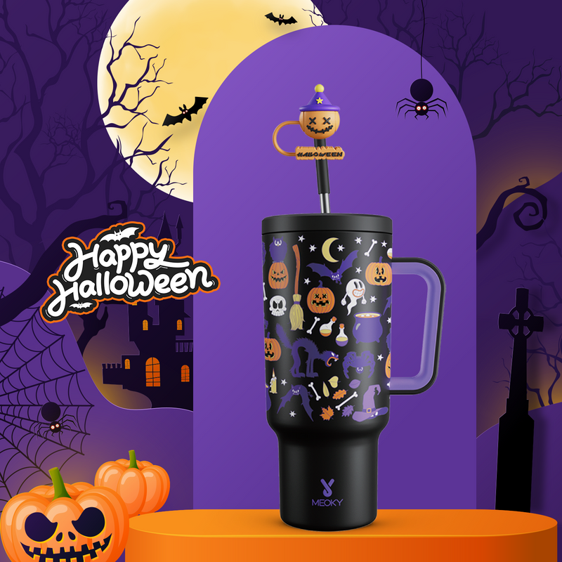 40oz Tumbler With Straw Halloween Special Edition