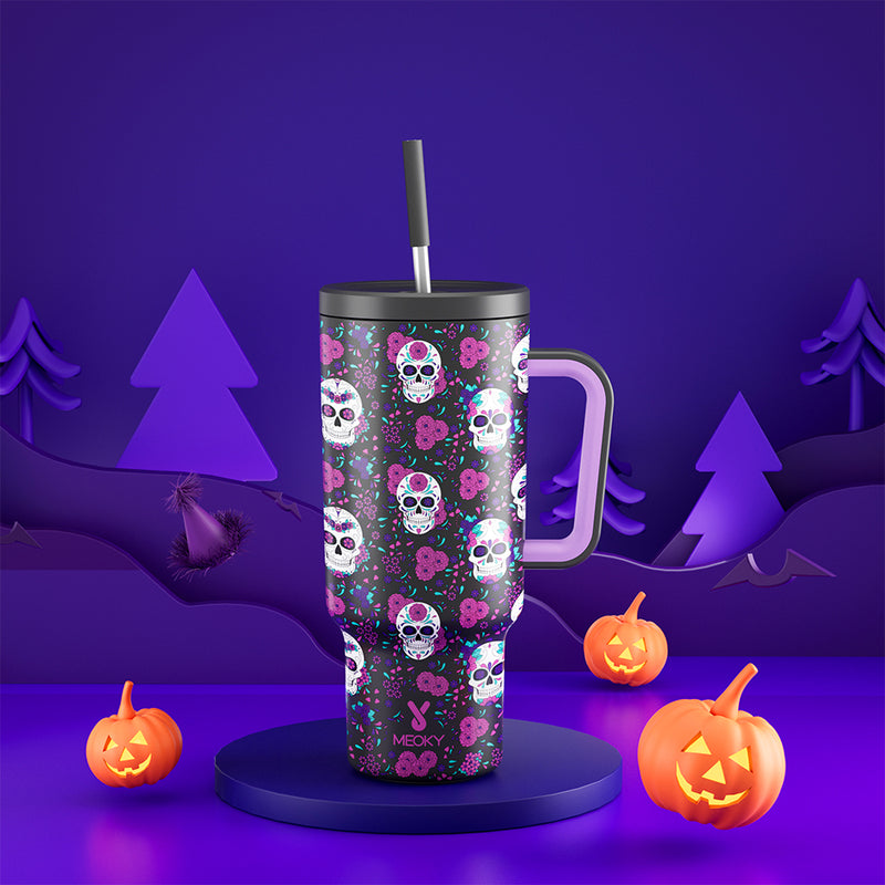 40oz Tumbler With Straw Halloween Special Edition