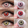 MYEYEBB Cyber Blue Prescription Cosplay Colored Contact Lenses | 6 Months | 1 Day