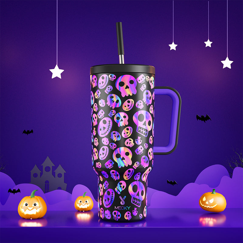 40oz Tumbler With Straw Halloween Special Edition