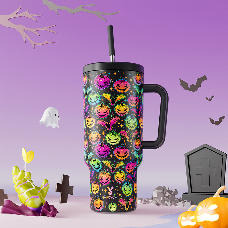 40oz Tumbler With Straw Halloween Special Edition