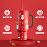 40oz Tumbler With Straw Christmas Limited Edition