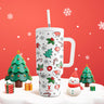 40oz Tumbler With Straw Christmas Limited Edition