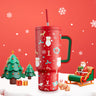 40oz Tumbler With Straw Christmas Limited Edition