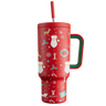 40oz Tumbler With Straw Christmas Limited Edition