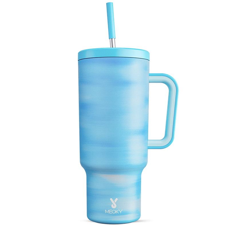 40oz Tumbler With Straw Gradient Collection