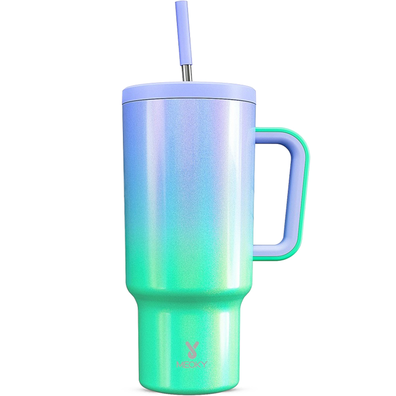 40oz Tumbler With Straw Gradient Collection