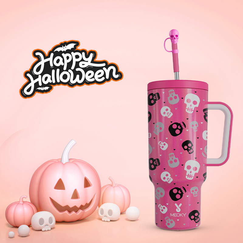 40oz Tumbler With Straw Halloween Special Edition