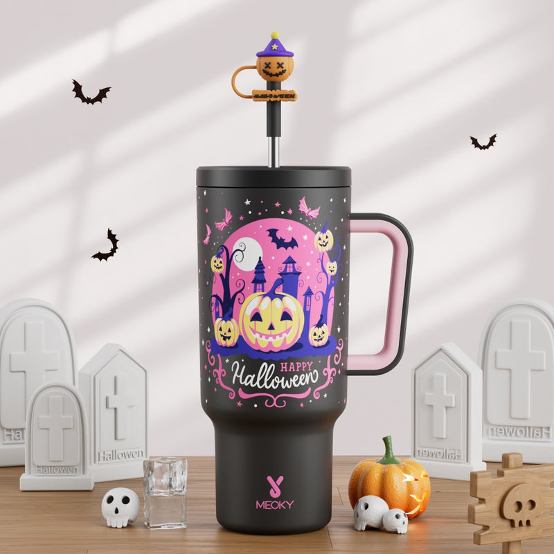 40oz Tumbler With Straw Halloween Special Edition