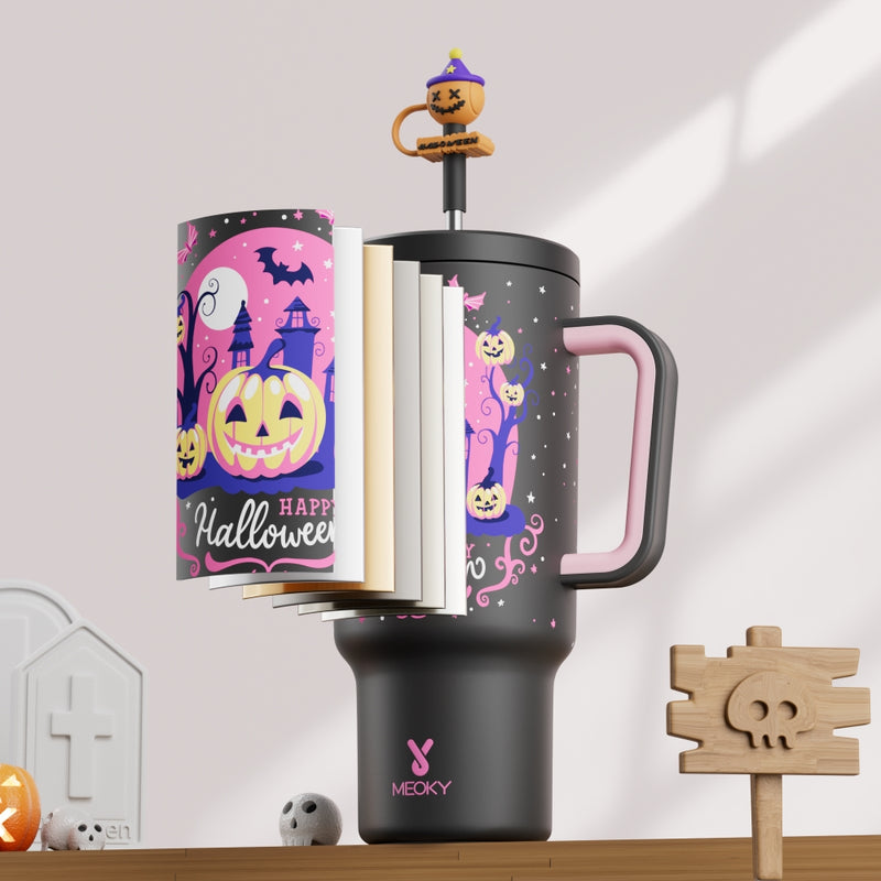 40oz Tumbler With Straw Halloween Special Edition