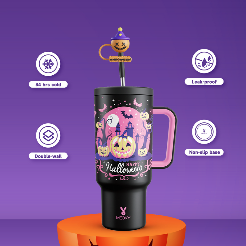 40oz Tumbler With Straw Halloween Special Edition