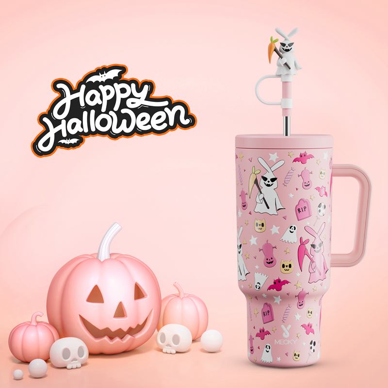 40oz Tumbler With Straw Halloween Special Edition