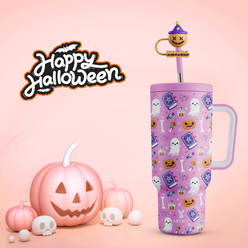 40oz Tumbler With Straw Halloween Special Edition