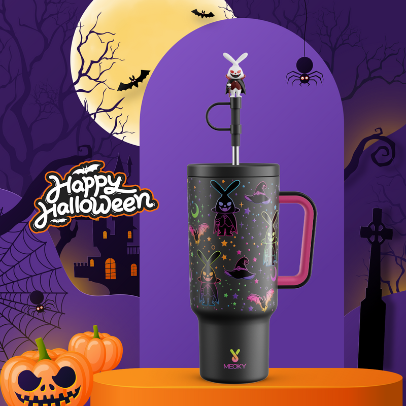 40oz Tumbler With Straw Halloween Special Edition