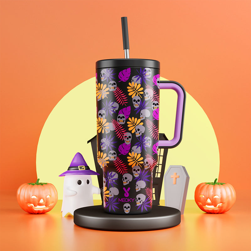 40oz Tumbler With Straw Halloween Special Edition