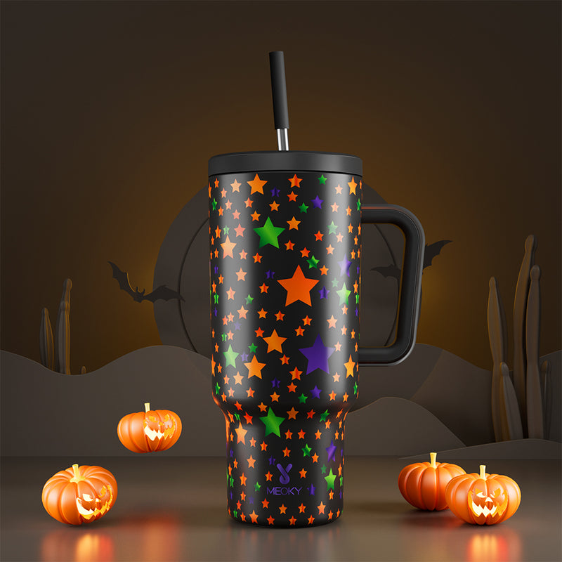 40oz Tumbler With Straw Halloween Special Edition