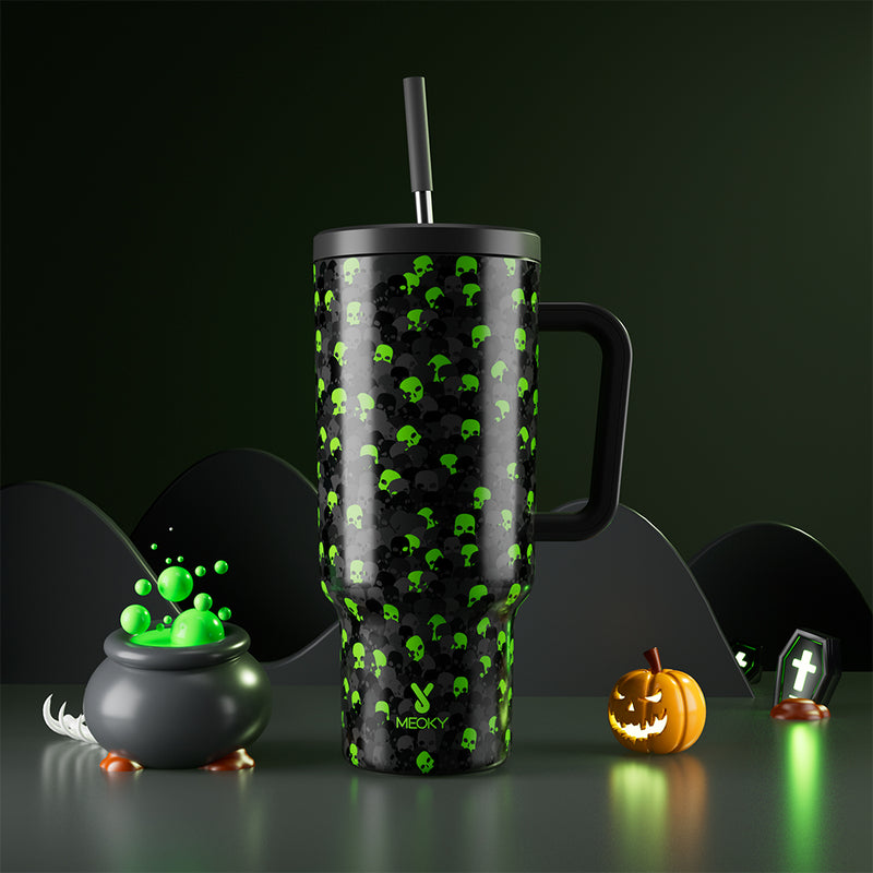 40oz Tumbler With Straw Halloween Special Edition