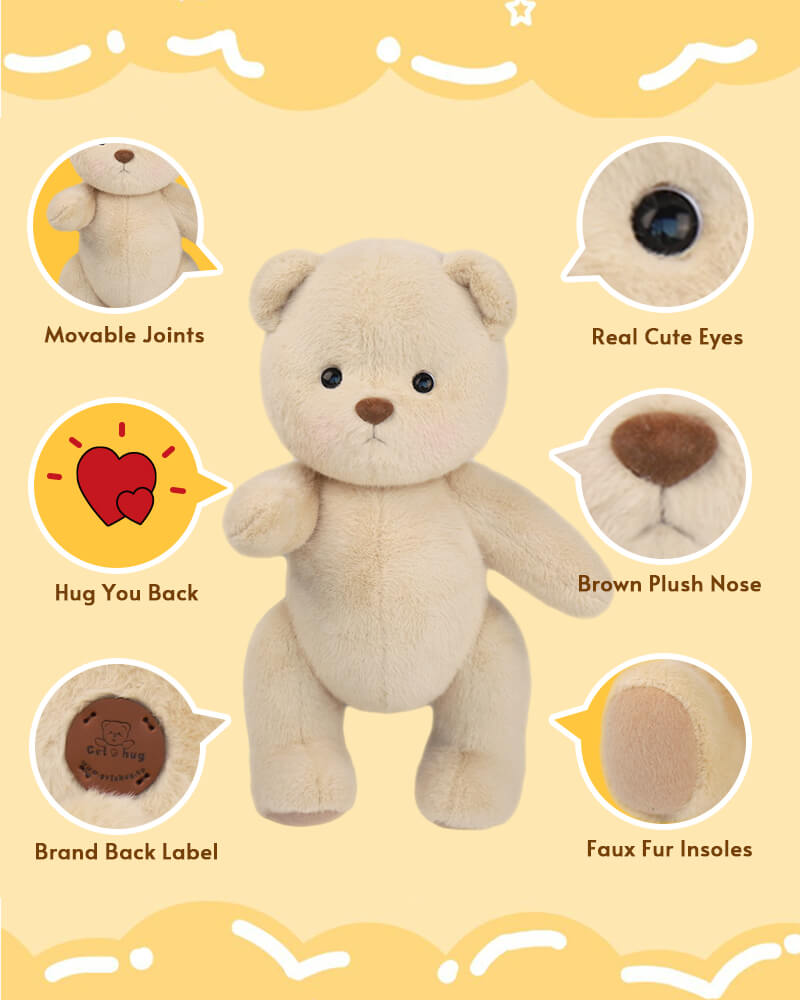 Getahug Handmade Jointed Teddy Bear Gift Collection