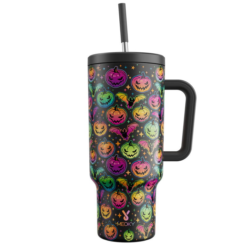 40oz Tumbler With Straw Halloween Special Edition